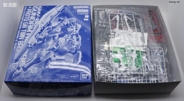 MG 网络限定版 正义女神高达＋Proto GN Twin Broad Blade - 图片